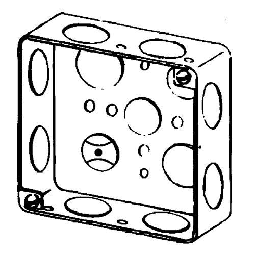 Mayer-EGS 4S3/4-DR BOX 4 IN SQ 1-1/2 DEEP-1