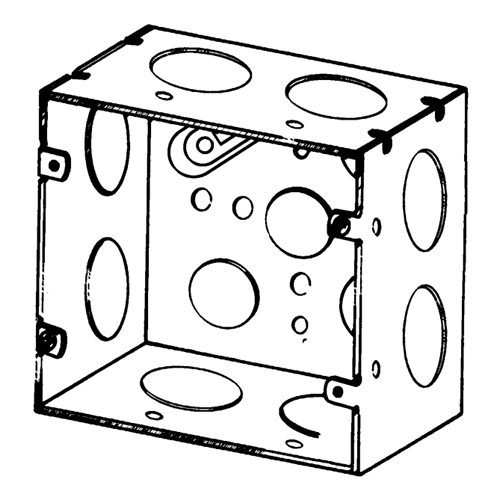 Mayer-EGS 4SJD-1 BX 4-11/16 SQ 2-1/8 DP 1-1
