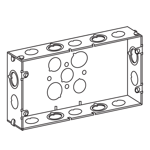 Mayer-EGS 3G5075S 3 GANG SW BOX-1